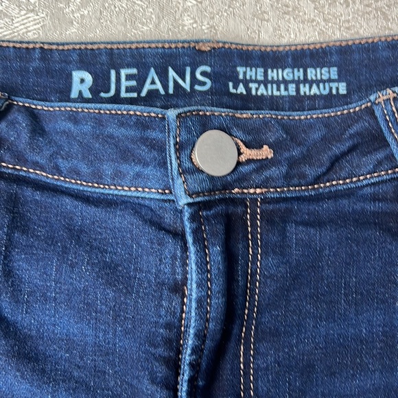 R Jeans High Rise Shorts - Picture 4 of 10